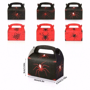 批发盖布盒派对喜欢糖果盒生日派对装饰品包装可回收礼品盒带手柄 - Product Image 6