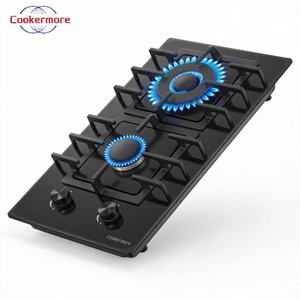 Estufa de <span class=keywords><strong>Gas</strong></span> Propano de 2 Quemadores, Superficie de Vidrio Templado, Protección con Termocople, Estufa de <span class=keywords><strong>Gas</strong></span> de Doble Combustible (LPG/NG) - Product Image 3