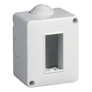 Contenitore IP40 1M 6.8x8.3x5.5 cm per custodie elettroniche - Product Image 1
