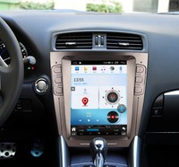 Autoradio Android CARUPEZ avec GPS intégré et écran tactile CarPlay Auto Lexus IS 06-12 Tableau de bord Amplificateur audio haute résolution