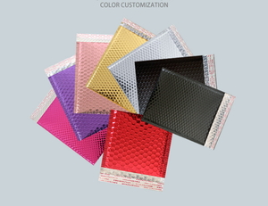 Sac d'emballage doublé de bulles d'argent Pochette à bulles auto-scellante Sacs postaux Petits sacs avec logo personnalisé Enveloppes postales rembourrées - Product Image 6