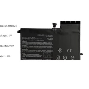 C21N1624แบตเตอรี่แล็ปท็อปแบบดั้งเดิมจากโรงงานสำหรับ Asus <span class=keywords><strong>Zenbook</strong></span> <span class=keywords><strong>flip</strong></span> <span class=keywords><strong>S</strong></span> UX370UA Q325UAR Q325UA UX370UA-C4061T แบตเตอรี่ Q325U-BI7T18 - Product Image 2