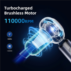4-in-1 with Light Rechargeable Brushless Cordless Handheld Vacuum Cleaner Air DusterHigh Speed Air Electronics Car Detailing - Product Image 2