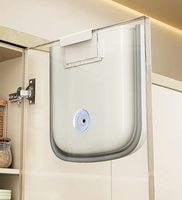 Poubelle murale de cuisine en PP écologique avec conception pliable pour armoire et évier