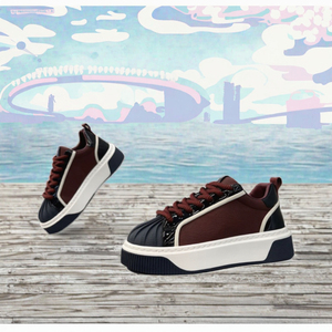 Elegantes Zapatos Deportivos Casuales para Hombre, Transpirables, Ligeros, con Suela Gruesa, para Invierno/Primavera, Parte Superior de Cuero Plano, Modernos y Cómodos - Product Image 2