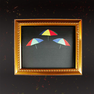 Cadre photo magique transformable en <span class=keywords><strong>parapluie</strong></span> pour spectacles commerciaux ou réunions annuelles – Comprend 3 parapluies - Product Image 3