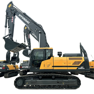 Alta calidad Hyundai HX340HD 34ton Grandes excavadoras hidráulicas sobre orugas excavadoras de cubos maquinaria de construcción - Product Image 1