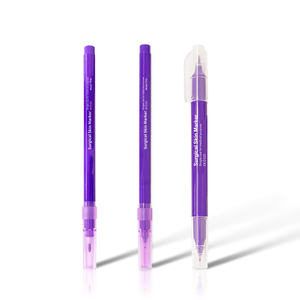Custom Logo Surgical Tattoo Piercing Skin Marker Positioning Body Art <b>Pen</b> Skin Markers <b>Pen</b> Set With Rulers - Product Image 1
