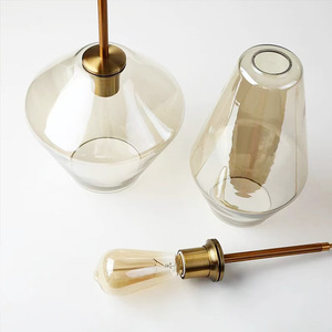 Lámpara de Araña Industrial de Cristal para Comedor, Cocina, Loft, Restaurante, <span class=keywords><strong>Bar</strong></span>, Decoración, Lámpara Colgante - Product Image 6