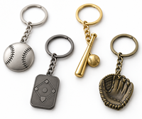 Collection de Breloques Personnalisées pour Ballons de Sport, Porte-clés en Métal Plaqué, Logo Personnalisé, Vente en Gros, Cadeau Souvenir, Fabricant OEM ODM en Gros, Porte-clés