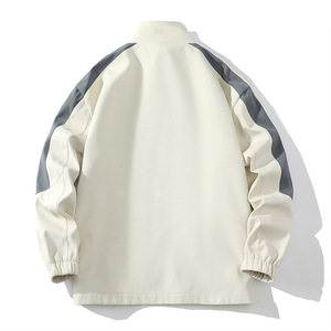 Completo Sportivo Casual da <span class=keywords><strong>Uomo</strong></span> a Righe Personalizzato Tuta da Jogging per Primavera Autunno Inverno Tuta <span class=keywords><strong>Giovanile</strong></span> a Sublimazione - Product Image 3