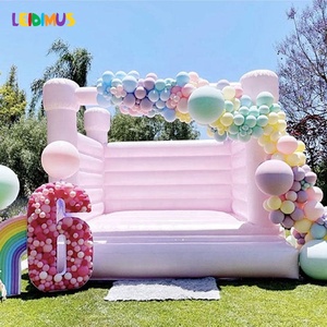 Château Gonflable Blanc Commercial avec <span class=keywords><strong>Piscine</strong></span> à Balles, Toboggan Aquatique et <span class=keywords><strong>Piscine</strong></span> – Idéal pour Mariages et Locations - Product Image 4