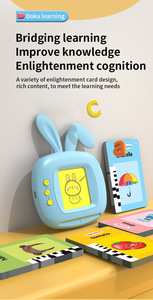 Learning Toys Educational <strong>Kid</strong> English Toy Talking Flash Card Machine Electronic Book Reading <strong>Gadget</strong> - Product Image 4