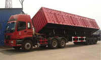 Remorque de cargaison à 3 essieux 20T-80T Remorque de camion à lit bas de haute qualité à vendre ISO CCC BV CE DOT