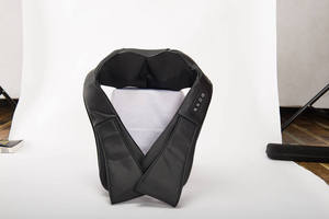 Coussin de massage électrique à pétrissage profond pour le soulagement de la douleur et la relaxation, masseur pour le cou, les épaules et le dos avec chaleur et soutien pour les épaules - Product Image 3