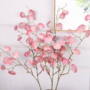 Hojas de Eucalipto Artificiales de 110 cm, Aspecto Natural, Flores de Seda y Plástico para Decoración del Hogar, Bodas y Escritorio - Product Image 1