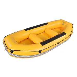 OEM PVC材料3人划艇户外充气渔船出售3人充气船