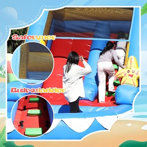 Chất Lượng Cao PVC Trong Nhà/Ngoài Trời Rừng Trẻ Em Vui Chơi Giải Trí Công Viên Thiết Bị-Nước Bouncy Lâu Đài Trượt Trẻ Em Trung Tâm Mua Sắm - Product Image 5