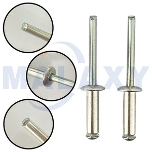 MALAXY-<span class=keywords><strong>remache</strong></span> ciego de acero inoxidable con cabeza plana y mandril acanalado, 3/16 3/4 X, Inox <span class=keywords><strong>Din</strong></span> <span class=keywords><strong>7337</strong></span>, A2, 3Mm x 6Mm - Product Image 2