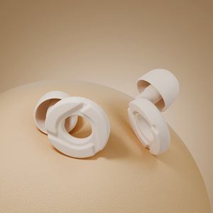 Tappi per Orecchie Riutilizzabili in Silicone Morbido con Cancellazione del Rumore per Lavoro, Studio, Viaggi, Protezione, Vestibilità Confortevole - Product Image 3