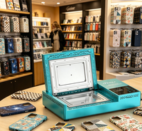 Coque de téléphone portable personnalisée, impression 3D par sublimation, pour les magasins de téléphonie mobile et les magasins d'accessoires
