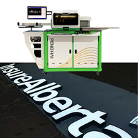 Máquina Automática CNC para Doblar Láminas de Aluminio para Letras 3D y Letras de Canal de Plástico, Capacidad de 400 kg