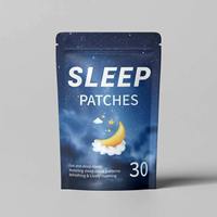 Patchs Transdermiques Hypoallergéniques au Magnésium pour un Sommeil Profond, Marque Blanche, 30 unités, pour Adultes, Nuit