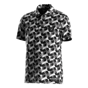 Top Supplier Sublimation Performance Shirt Polyester Spandex Man Short Sleeve Golf Polo Essential for Urban Wear