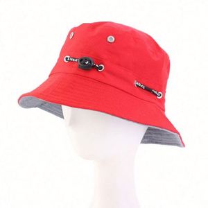 Wholesale Unisex Washed Cotton Packable Summer Travel Beach Cap Sun Bucket <b>Hat</b> - Product Image 1