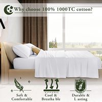 Draps de lit en coton doux originaux Cloudland 100% conception de tissage en coton plié caractéristique directe de Chine