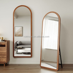 Specchio di struttura in legno con struttura in legno a parete specchio per il corpo intero prezzo - Product Image 2