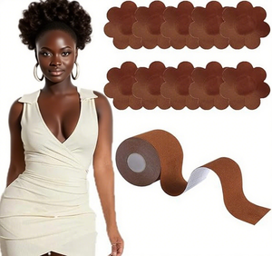 Ruban adhésif pour le corps imperméable, sans couture, jetable, en coton et <span class=keywords><strong>latex</strong></span>, pour le lifting des seins, accessoires de lingerie - Product Image 1