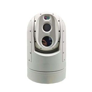 Caméra PTZ thermique marine non refroidie 640x512 avec capteur Vox, 2MP, zoom 30X, caméra à lumière visible pour la sécurité des navires avec <span class=keywords><strong>radar</strong></span> - Product Image 1