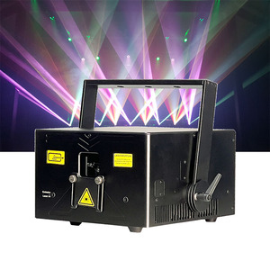 Optlaser 10 Wát RGB đầy đủ màu sắc Laser Wedding Show chiếu hình ảnh động chùm hiển thị ánh sáng laser cho đám cưới - Product Image 2