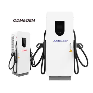 Wholesale Price Dc Fast Ev Double Plugs Charger Station CE/TUV/CCS2/CCS1/CHADeMo/GBT Floor Mounted Commercial Electric Car