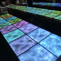 Party Disco Bar Filaire Sensible Thunder Cloud Interactive Lights Led 3D Dance Floor Light Avec Voix