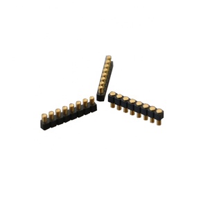 مسمار بوجو نسائي, 0.1 "تباعد 8 دبابيس نوع SMT H5.3mm محطة بوجو أنثى - Product Image 1