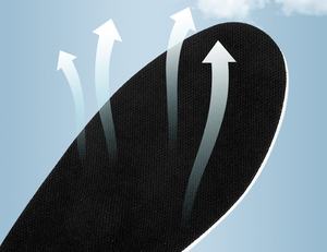 Semelles orthopédiques pour hommes, soutien de la voûte plantaire pour pieds plats, semelles orthopédiques pour fasciite plantaire, coussinets de chaussures à effet massant, équipement d'exercice - Product Image 5