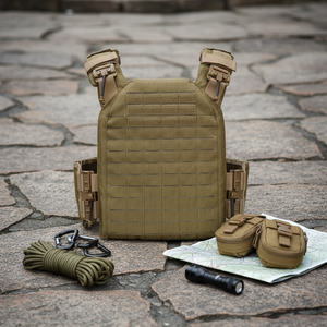 Удобный тактический охотничий тренировочный жилет Shun Tai Xin из оксфордского нейлона с регулируемыми ремнями, возможность нанесения логотипа/графики - Product Image 1