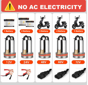 Bomba Sumergible <span class=keywords><strong>de</strong></span> Agua ZHELI <span class=keywords><strong>de</strong></span> 45w 48v CC, Bomba Sumergible <span class=keywords><strong>de</strong></span> Agua Limpia <span class=keywords><strong>para</strong></span> Pozos Abiertos <span class=keywords><strong>de</strong></span> <span class=keywords><strong>2</strong></span> <span class=keywords><strong>Pulgadas</strong></span> y 24v, <span class=keywords><strong>Manguera</strong></span> <span class=keywords><strong>de</strong></span> Jardín OEM - Product Image 3