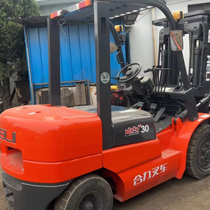 Montacargas Heli con Pluma de Grúa, Montacargas Diésel de 3 Toneladas Fd30, Longitud de Horquilla de 2713 mm, Ancho de Horquilla de 1225 mm - Product Image 1