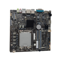Carte mère personnalisée 6e 7e 8e 9e Core I7 I5 I3 LGA115X DDR3L DDR4 SSD M.2 H110 Chipset 17*17CM carte mère pour Mini PC