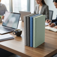 Nouveau carnet de notes en cuir PU personnalisé avec couverture rigide, format A5/A4/B5, pochette pour téléphone portable, porte-cartes, boucle pour stylo, impression UV, idéal pour un cadeau