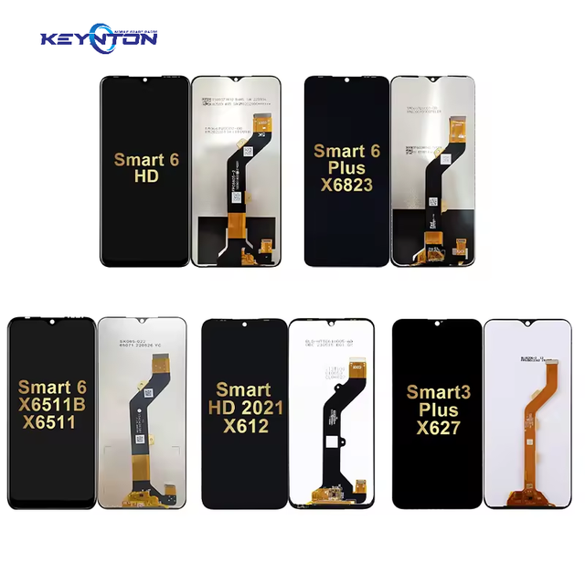 LCD Screen Touch Display Assembly for Infinix Smart 2 3 4 4c 5 6 7 HD 2021 Pro Plus With Frame Display Replacement Digitizer