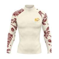 Conception No Gi Print Gym Tops Personnalisé Bjj Rash Guard Jiujitsu Rash Guard Ensemble pour Femme Homme