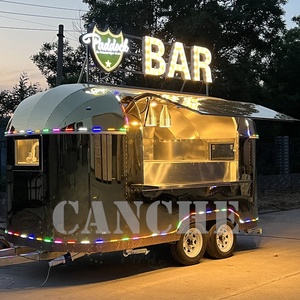 Spain Concession Catering Mobile Bar BBQ Food <strong>Trailer</strong> Fully Equipped <strong>Ice</strong> <strong>Cream</strong> Coffee Fast Food Truck for Sale - Product Image 2