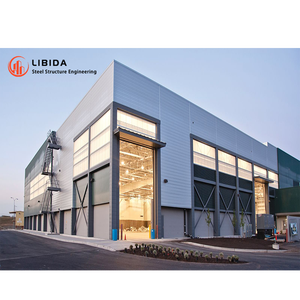 Libida Almacén prefabricado/Estructura de acero Sala de taller/Construcción/Almacenes de cobertizo de construcción de acero prefabricado - Product Image 5