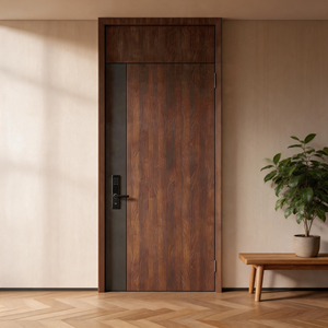 Porta Interna Moderna in Melaminico con Cerniere Ammortizzate, Decorazione, Garanzia 2 Anni per Casa, Villa, Hotel, Appartamento, Soggiorno - Product Image 1
