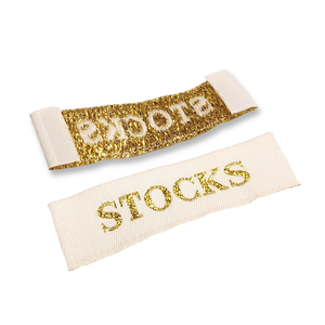 Индивидуальная тканая этикетка на шею, логотип частного бренда, этикетки для одежды, основная моющаяся тканая этикетка для одежды и футболки - Product Image 3