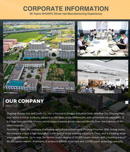 Cappello di paglia da donna estivo personalizzato nuovo stile cappello da spiaggia stile Dooby cappello a secchiello per feste attività sportive quotidiane fatte di carta - Product Image 4